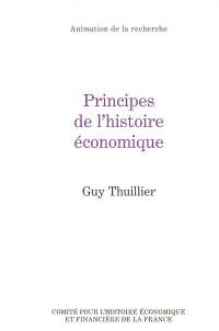 Principes de l'histoire économique