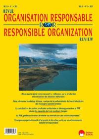 Revue de l'organisation responsable, n° 1 (2023). Faire advenir un marketing éthique : analyse de la performativité du travail identitaire des managers agroalimentaires