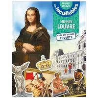 Les incollables : mission Louvre avec une grande enquête : énigmes stickers