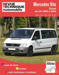 Revue technique automobile, n° TAP N 421.1. Mercedes Vito diesel de 04/96 à 2003