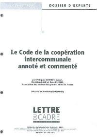 Le code de la coopération intercommunale annoté et commenté