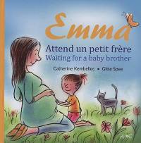 Emma attend un petit frère. Waiting for a baby brother