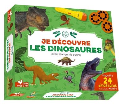 Je découvre les dinosaures : projette 24 dinosaures et découvre leur histoire