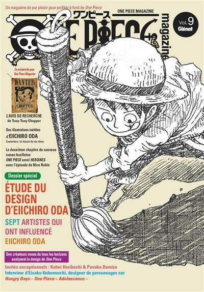 One Piece magazine, n° 9. Etude du design d'Eiichiro Oda