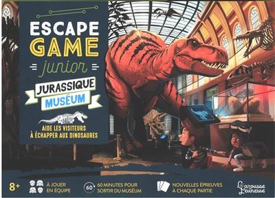 Jurassique muséum : aide les visiteurs à échapper aux dinosaures