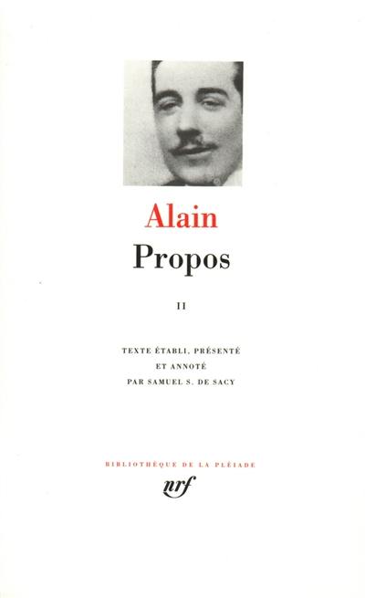 Propos : 1906-1936. Vol. 2