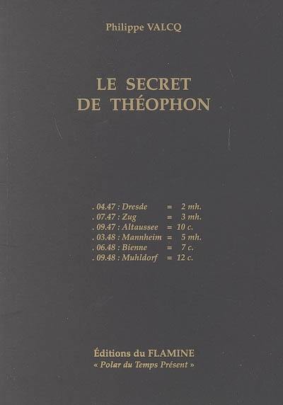 Le secret de Théophon