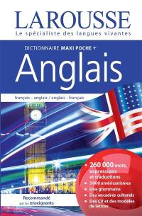 Dictionnaire maxipoche + anglais : français-anglais, anglais-français