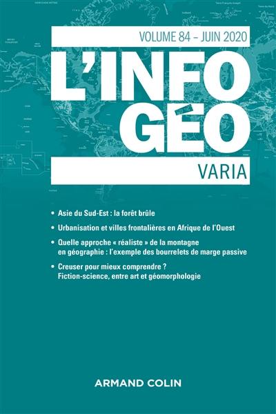 Information géographique (L'), n° 84-2
