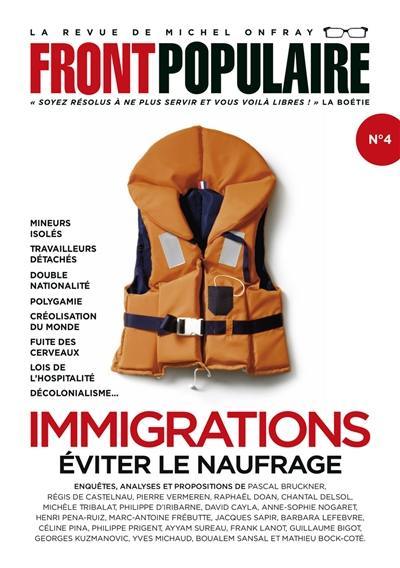 Front populaire, n° 4. Immigrations : éviter le naufrage