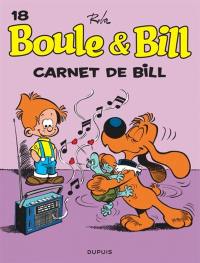 Boule et Bill. Vol. 18. Carnet de Bill