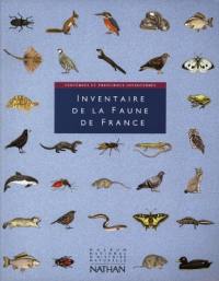 Inventaire de la faune de France : vertébrés et principaux invertébrés