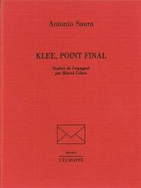 Klee, point final
