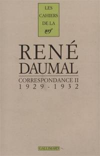 Correspondance. Vol. 2. 1929-1932