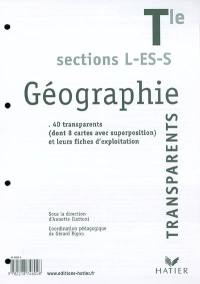 Géographie, terminale L-ES-S : transparents