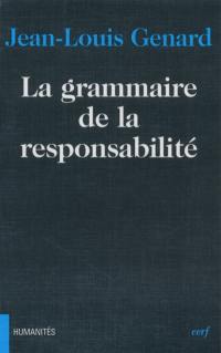 La grammaire de la responsabilité