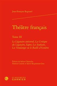 Théâtre français. Vol. 3