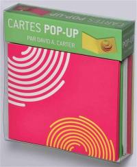 Cartes pop-up : motif twister