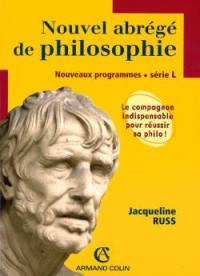 Nouvel abrégé de philosophie : nouveaux programmes, série L