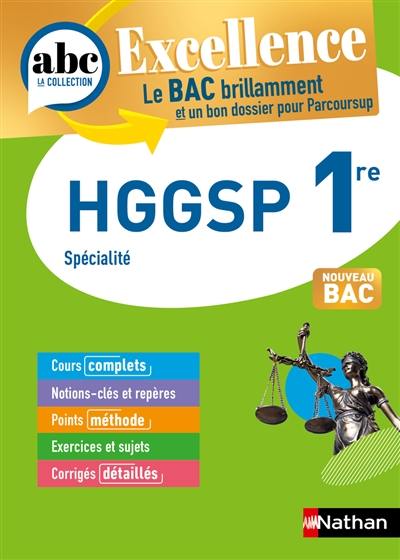 HGGSP 1re : spécialité : nouveau bac