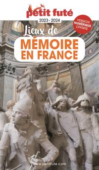 Lieux de mémoire en France : 2023-2024