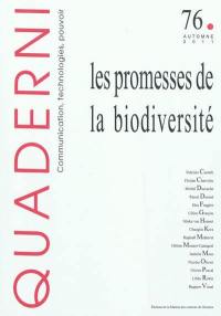 Quaderni, n° 76. Les promesses de la biodiversité
