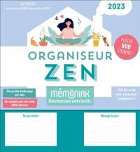 Organiseur zen 2023 : 16 mois, septembre 2022 à décembre 2023