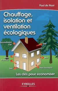 Chauffage, isolation et ventilation écologiques : les clés pour économiser
