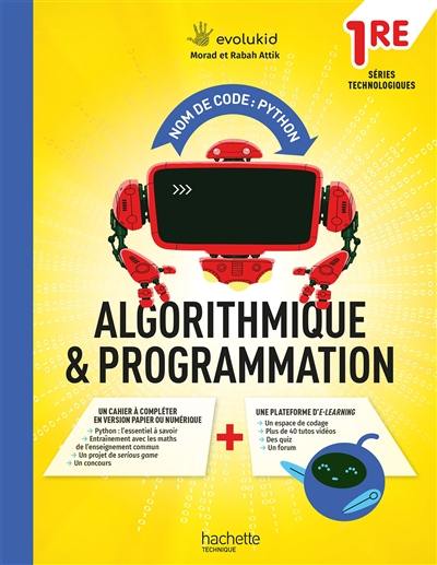 Nom de code, Python : algorithmique & programmation : 1re séries technologiques