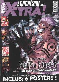 Anime land X-tra : le 1er mag de l'animation & du Manga, n° 65. Jujutsu kaisen : un succès démoniaque !