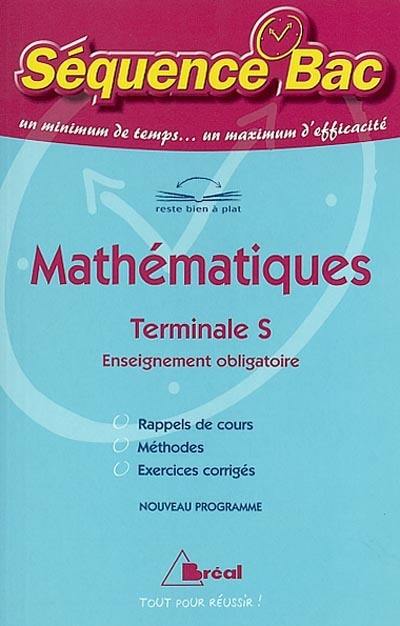 Mathématiques terminale S : enseignement obligatoire