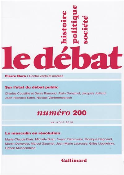 Débat (Le), n° 200. Le masculin en révolution