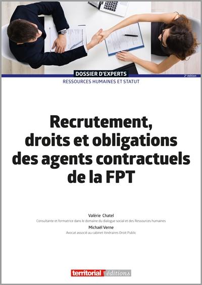 Recrutement, droits et obligations des agents contractuels de la FPT