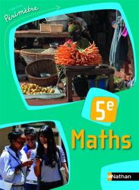 Maths 5e : périmètre : livre de l'élève