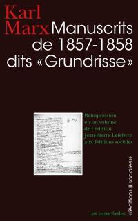 Manuscrits de 1857-1858, dits Grundrisse