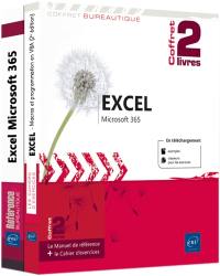 Excel : Microsoft 365 : coffret 2 livres