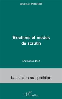Elections et modes de scrutin