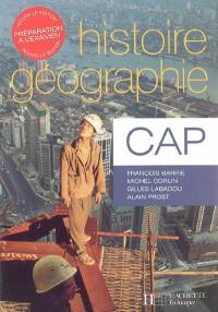 Histoire géographie CAP