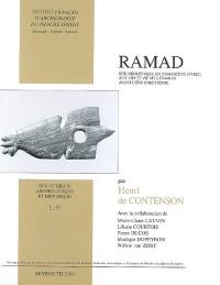 Ramad : site néolithique en Damascène (Syrie) aux VIIIe et VIIe millénaires avant l'ère chrétienne