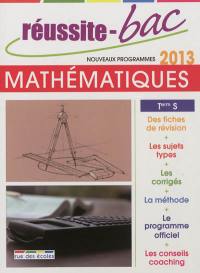 Mathématiques Term S : nouveaux programmes 2013