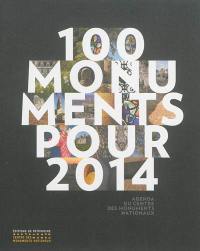 100 monuments pour 2014 : agenda du Centre des monuments nationaux