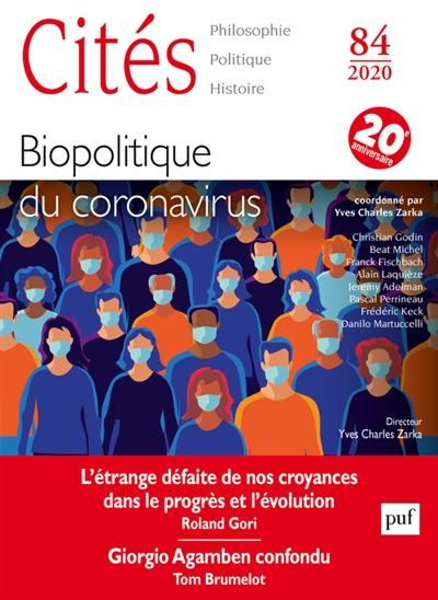 Cités, n° 84. Biopolitique du coronavirus
