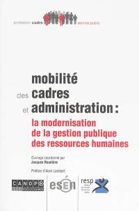 Mobilité des cadres et administration : la modernisation de la gestion publique des ressources humaines