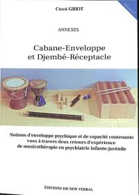 Cabane-enveloppe et djembé-réceptacle : notions d'enveloppe psychique et de capacité contenante vues à travers deux retours d'expérience de musicothérapie en psychiatrie infanto-juvénile. Vol. 2. Annexes