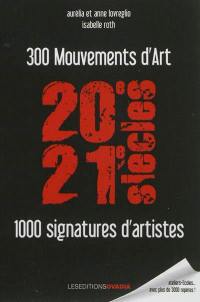 300 mouvements d'art, 1.000 signatures d'artistes : XXe-XXIe siècles