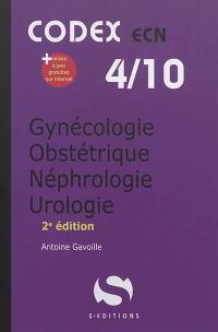 Gynécologie, obstétrique, néphrologie, urologie