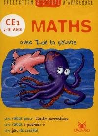 Maths avec Zoé la pieuvre, CE1, 7-8 ans