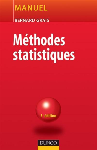 Techniques statistiques. Vol. 2. Méthodes statistiques