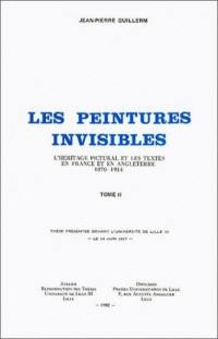 Les peintures invisibles : l'héritage pictural et les textes en France et en Angleterre, 1870-1914