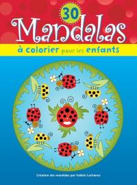 30 mandalas à colorier pour les enfants